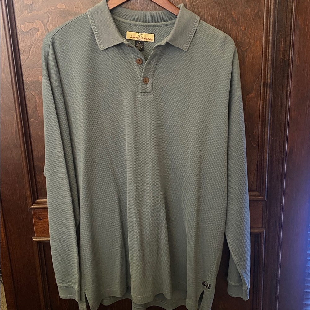 Men’s Tommy Bahama long sleeve polo